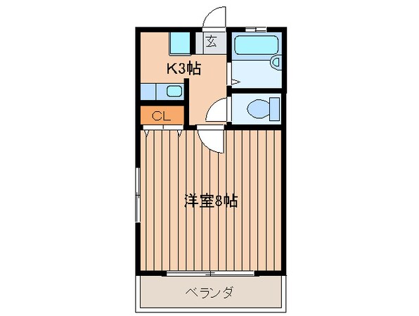 シティホ－ク博多の物件間取画像